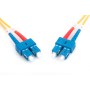 Digitus | Patch cable | Fibre optic | Male | SC single-mode | Male | SC single-mode | Yellow | 2 m - 3